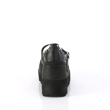 Load image into Gallery viewer, Zapatos con plataforma Demonia SHAKER-27 Negro-Blanco Piel vegana