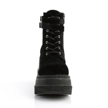 Load image into Gallery viewer, Botines Demonia SHAKER-52 Negro Velvet