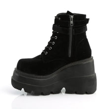 Load image into Gallery viewer, Botines Demonia SHAKER-52 Negro Velvet