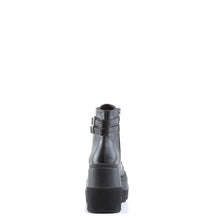 Load image into Gallery viewer, Botines Demonia SHAKER-52 Negro Piel vegana