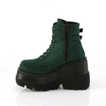 Load image into Gallery viewer, Botines Demonia SHAKER-52 Emerald Ante vegano