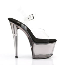 Carregar imagem no visualizador da galeria, Tacones Pleaser SKY-308T Transparente Ahumado