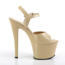 Load image into Gallery viewer, Tacones Pleaser SKY-309 Crema Charol