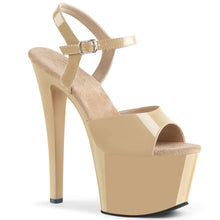 Load image into Gallery viewer, Tacones Pleaser SKY-309 Crema Charol