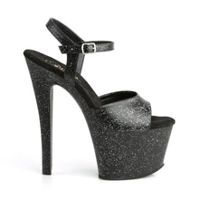 Load image into Gallery viewer, Tacones Pleaser SKY-309MMG Negro Piel Sintética