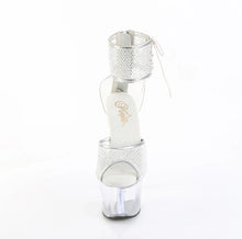 Load image into Gallery viewer, Tacones Pleaser SKY-324PREM-RSNT Transparente Plata