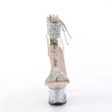 Load image into Gallery viewer, Tacones Pleaser SKY-327RSI Plata Nude