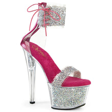 Load image into Gallery viewer, Tacones Pleaser SKY-327RSI Plata H. Rosa