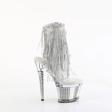 Load image into Gallery viewer, Tacones Pleaser SPECTATOR-1017RSF Transparente Plata Cromo