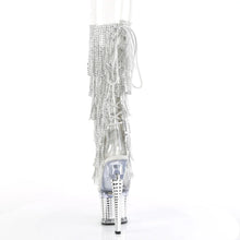 Load image into Gallery viewer, Tacones Pleaser SPECTATOR-2017RSF Transparente Plata Cromo