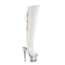 Load image into Gallery viewer, Tacones Pleaser SPECTATOR-3019 Blanco Piel Sintética