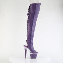 Load image into Gallery viewer, Tacones Pleaser SPECTATOR-3030 Morado Piel Sintética