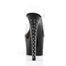 Cargar imagen en el visor de la galería, Tacones Pleaser STARDUST-702 Transparente Negro