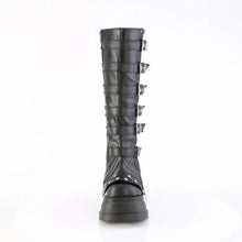 Load image into Gallery viewer, Botas Demonia STOMP-223 Negro Piel vegana