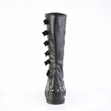 Load image into Gallery viewer, Botas Demonia STOMP-223 Negro Piel vegana