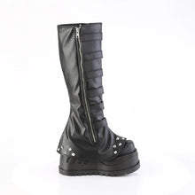 Load image into Gallery viewer, Botas Demonia STOMP-223 Negro Piel vegana