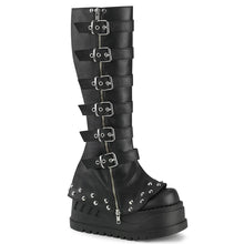 Load image into Gallery viewer, Botas Demonia STOMP-223 Negro Piel vegana