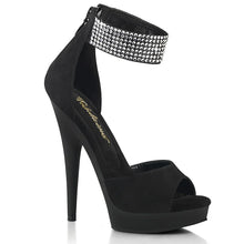 Carregar imagem no visualizador da galeria, Tacones Fabulicious SULTRY-625 Negro Faux Suede