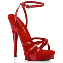 Cargar imagen en el visor de la galería, Tacones Fabulicious SULTRY-638 Rojo Charol