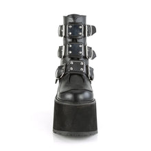 Load image into Gallery viewer, Botines Demonia SWING-105 Negro Piel vegana