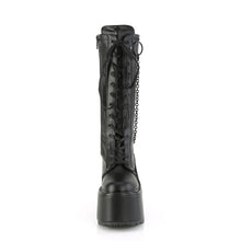 Load image into Gallery viewer, Botas Demonia SWING-150 Negro Stretch Piel vegana