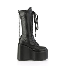 Load image into Gallery viewer, Botas Demonia SWING-150 Negro Stretch Piel vegana