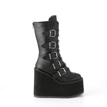 Carregar imagem no visualizador da galeria, Botas Demonia SWING-230 Negro Piel vegana