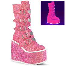 Load image into Gallery viewer, Botas Demonia SWING-230G Rosa Glitter
