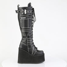 Carregar imagem no visualizador da galeria, Botas Demonia SWING-260 - Pele vegan preta