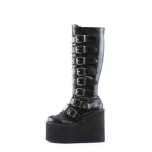 Load image into Gallery viewer, Botas Demonia SWING-815 Negro Piel vegana