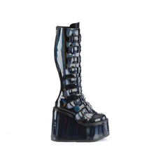 Load image into Gallery viewer, Botas Demonia SWING-815 Negro Holographic Pat