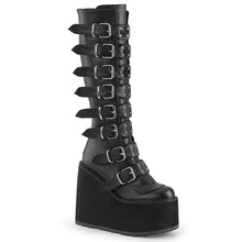 Load image into Gallery viewer, Botas Demonia SWING-815 Negro Piel vegana