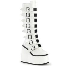 Load image into Gallery viewer, Botas Demonia SWING-815 Blanco Piel vegana