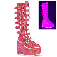 Load image into Gallery viewer, Botas Demonia SWING-815UV Rosa Glitter
