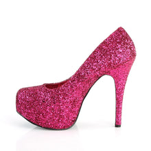 Load image into Gallery viewer, Tacones Pleaser Pink Label TEEZE-06GW H. Rosa Purpurina