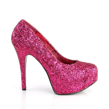 Load image into Gallery viewer, Tacones Pleaser Pink Label TEEZE-06GW H. Rosa Purpurina