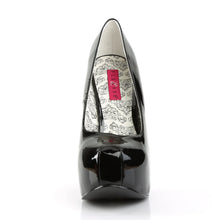 Load image into Gallery viewer, Tacones Pleaser Pink Label TEEZE-06W Negro Charol