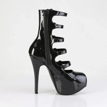 Load image into Gallery viewer, Botas Bordello TEEZE-23 Negro Purpurina Charol