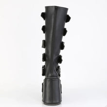 Load image into Gallery viewer, Botas Demonia TRANSFORMER-800 Negro Piel vegana