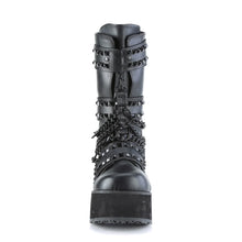 Load image into Gallery viewer, Zapatos con plataforma Demonia TRASHVILLE-138 Negro Piel vegana