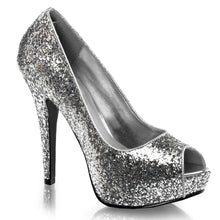 Carregar imagem no visualizador da galeria, Zapatos Fabulicious TWINKLE-18G Plata Purpurina