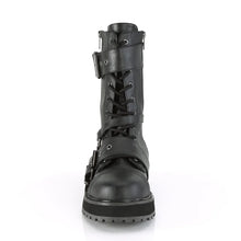 Load image into Gallery viewer, Zapatos con plataforma Demonia VALOR-220 Negro Piel vegana
