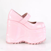 Load image into Gallery viewer, Zapatos con plataforma Demonia WAVE-32 B. Rosa Hologram