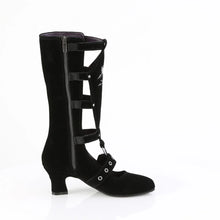 Load image into Gallery viewer, Botas Demonia WHIMSY-118 Negro Ante vegano