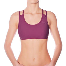 Load image into Gallery viewer, Xenia sports bra | Sports bra | Color: yellow | Women's sports bra | Dragonfly Pole Dance Clothes and Bikram Hot Yoga Outfit