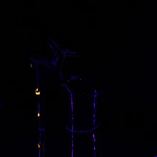 Cargar imagen en el visor de la galería, Tacones Pleaser XTREME-809JOL Negro Charol Neon