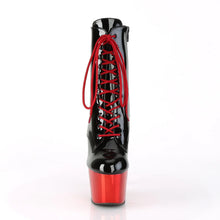 Carregar imagem no visualizador da galeria, PLEASER ADORE Botas de pole dance - CHROME RED