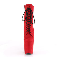 Load image into Gallery viewer, Pole Dance Boots PLEASER FLAMINGO 1020FS - RED