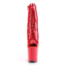 Carregar imagem no visualizador da galeria, Botas de Pole Dance PLEASER FLAMINGO 1021 - BRIGHT RED