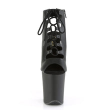 Load image into Gallery viewer, Pole Dance Boots PLEASER FLAMINGO 800-20 MATTE BLACK - 24/48 HRS